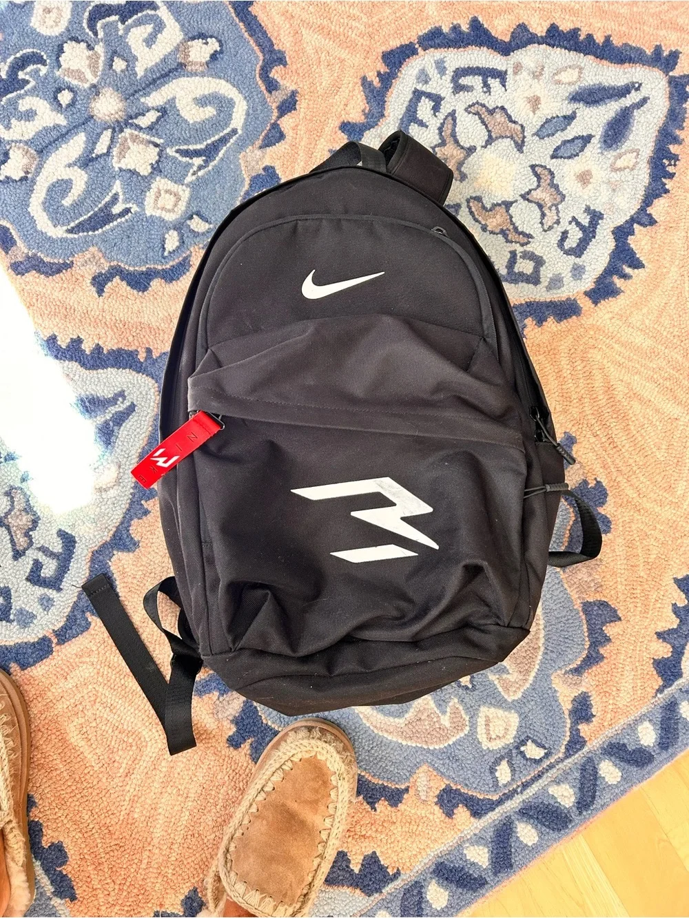 The Nike 3BRAND by Russell Wilson Dual Logo Daypack has a